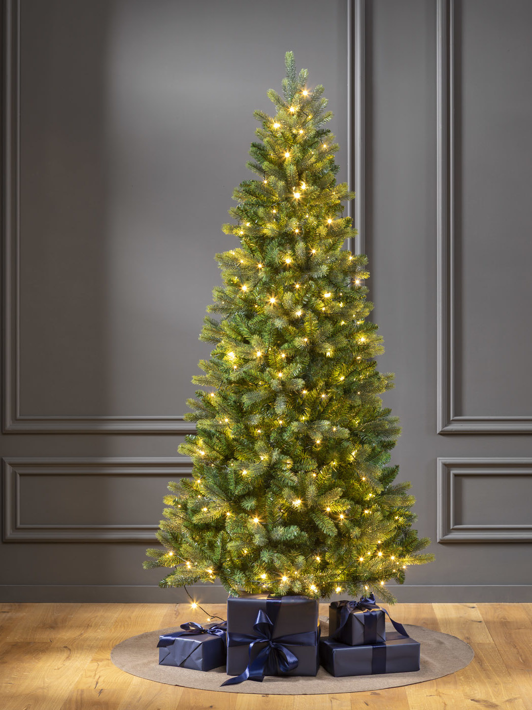 Künstlicher Weihnachtsbaum 120 cm "Schweden" (mit LED Lichterkette)