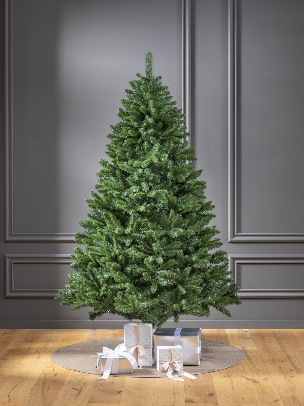 Künstlicher Weihnachtsbaum 120 cm "Lappland" (mit LED Lichterkette)
