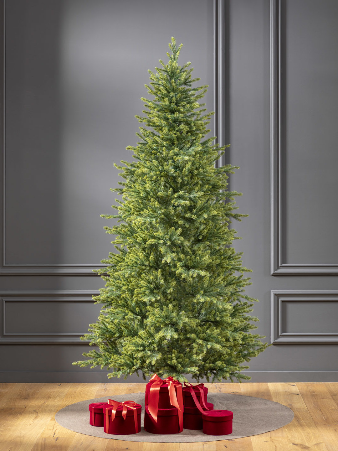 Künstlicher Weihnachtsbaum 120 cm "Norwegen" (mit LED Lichterkette)